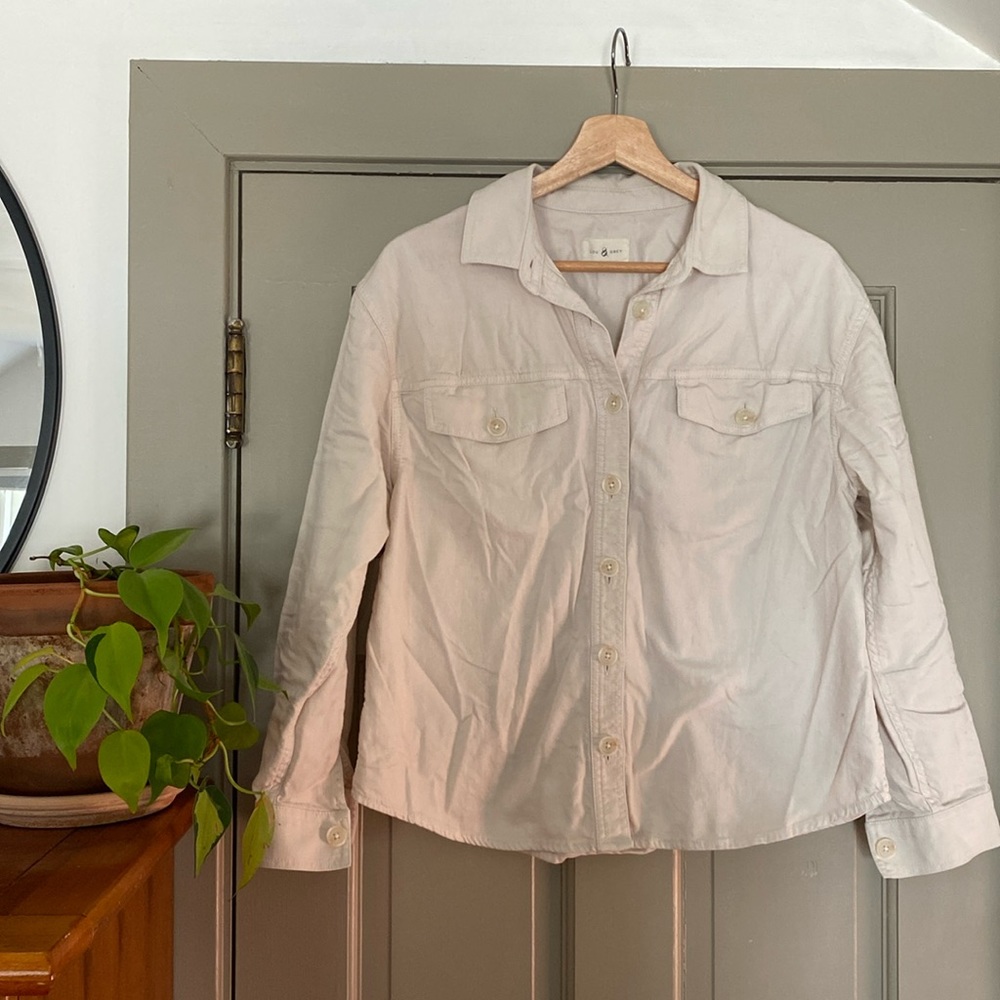 Lou & Grey canvas chore jacket